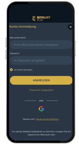 RoyalistPlay kasino registrieren
